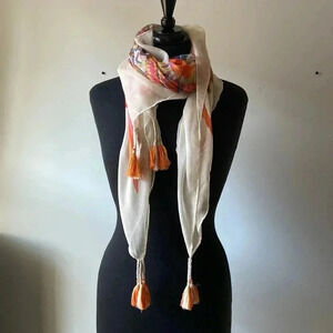 Feather  Print Scarf